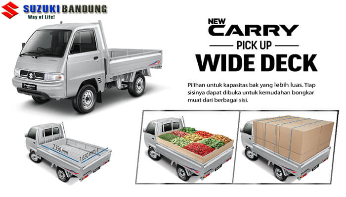 Eksterior Suzuki Carry Pick Up