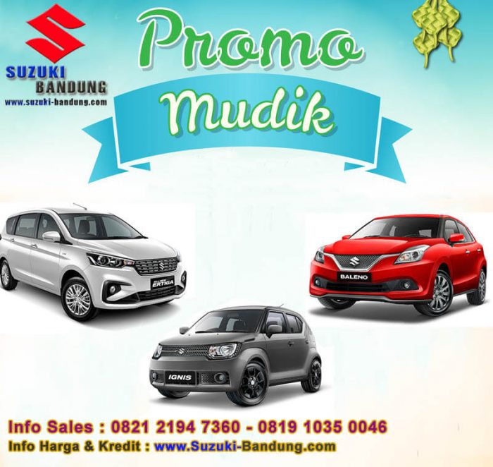 Promo Mudik Lebaran Suzuki Bandung 2018