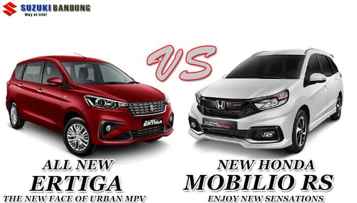 Komparasi Suzuki Ertiga vs Honda Mobilio