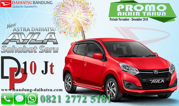 Promo Daihatsu Ayla Spesial Akhir Tahun