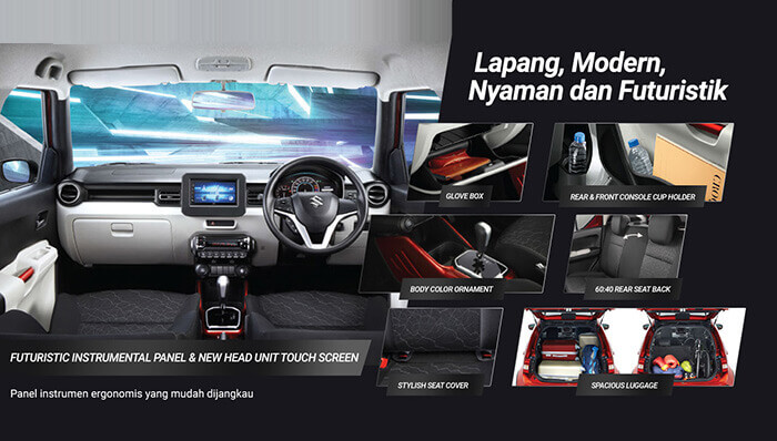 Interior Suzuki Ignis