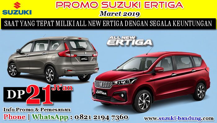 Promo Suzuki Ertiga bulan Maret 2019