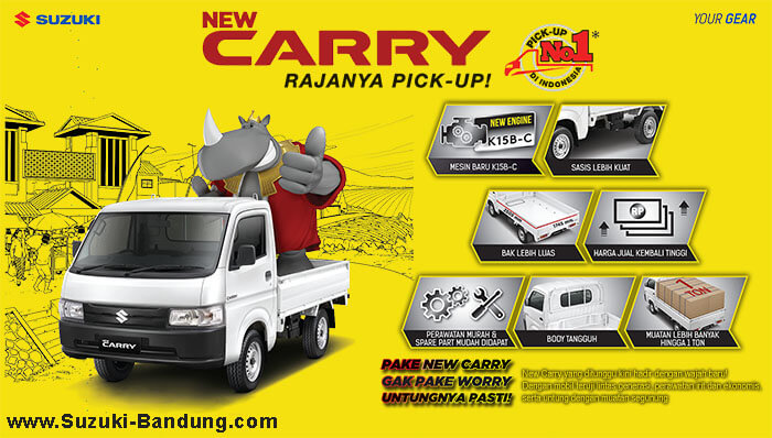 Harga New Carry Pick Up 2021 Bandung Spesifikasi Dan Fitur