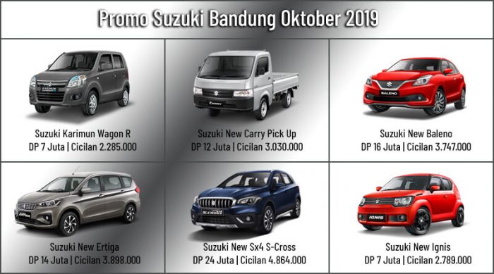 Promo Suzuki Bandung Oktober 2019