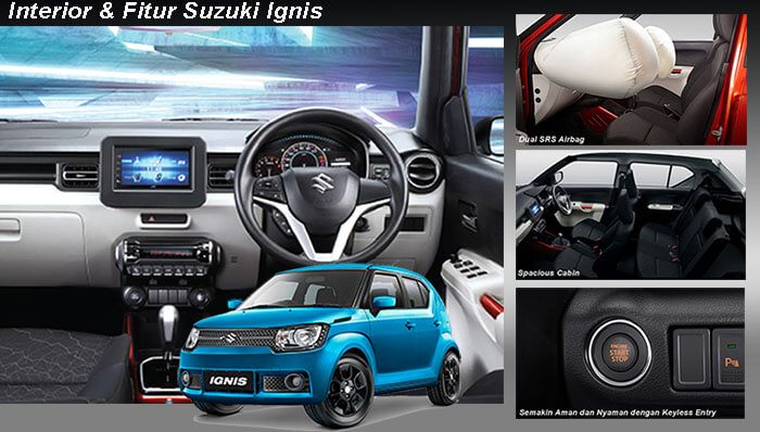 Interior dan Fitur Suzuki Ignis