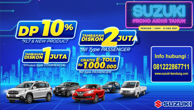 Promo Mobil Suzuki Bandung Akhir Tahun 2021
