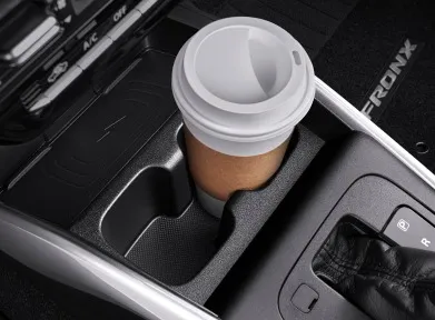 suzuki fronx interior-Cupholder