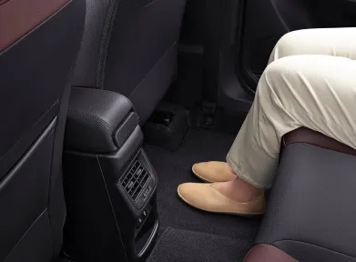 suzuki fronx interior-RearLowerSpaciousCabin