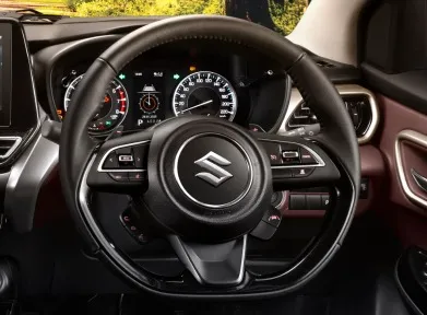 suzuki fronx interior-Steering