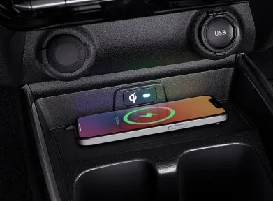 suzuki fronx interior-wirelesscharger