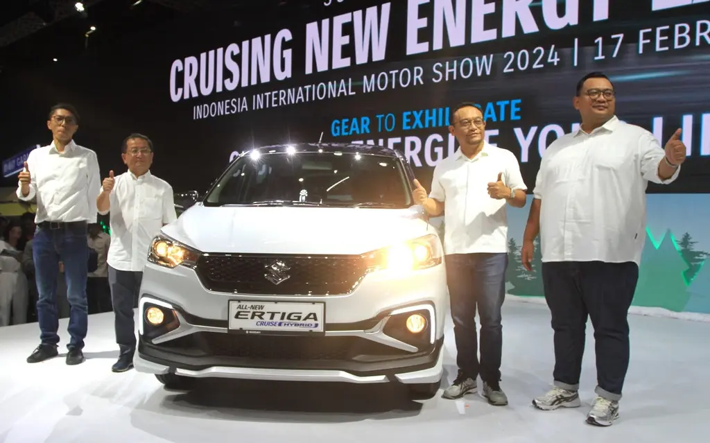 ELEVASI KENYAMANAN DAN GAYA, SUZUKI PERKENALKAN ALL NEW ERTIGA HYBRID CRUISE DI IIMS 2024
