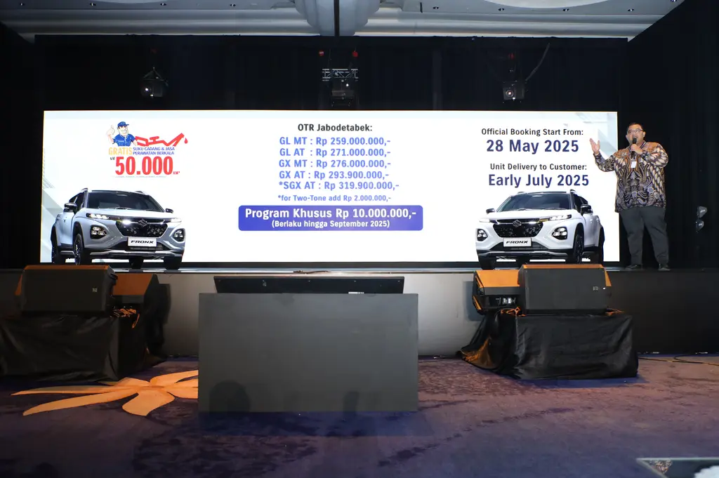 SIAP JADI PILIHAN UTAMA, SUZUKI UMUMKAN HARGA RESMI FRONX