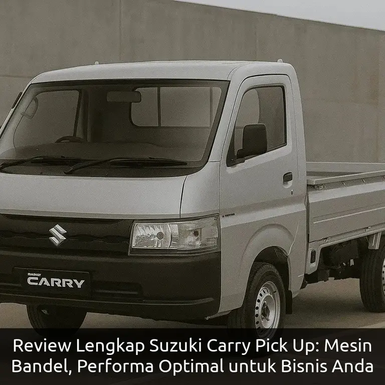 Review Lengkap Suzuki Carry Pick Up: Mesin Bandel, Performa Optimal untuk Bisnis Anda