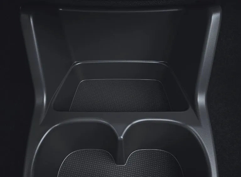 Dashboard dan area kemudi Suzuki S-Presso, menampilkan desain ringkas dengan panel instrumen digital dan kontrol modern.