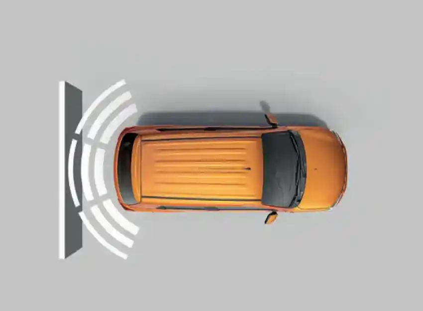 Sensor parkir belakang Suzuki S-Presso sebagai fitur keselamatan.