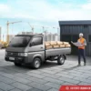 Suzuki Carry Pick Up warna putih terbaru dengan desain tangguh, siap untuk berbagai keperluan bisnis Anda.