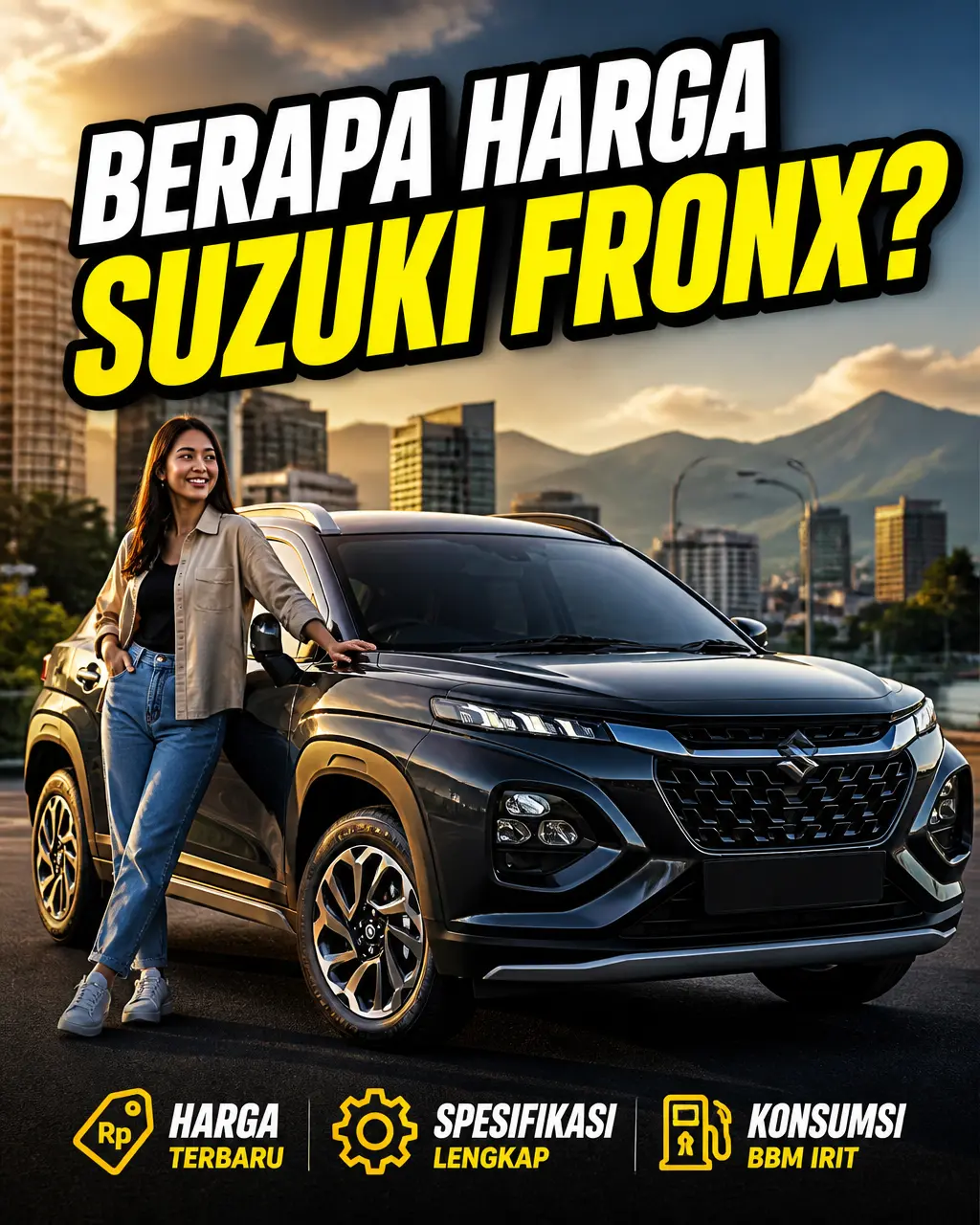 Suzuki Fronx: Harga, Spesifikasi & Konsumsi BBM Lengkap